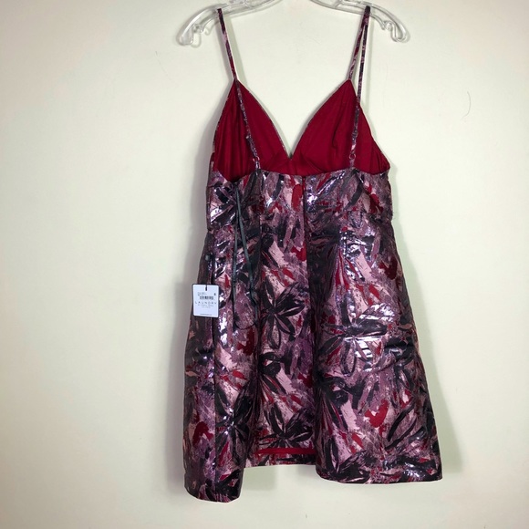 LAUNDRY Plum Wine color sleeveless dress SIZE 12 - Picture 14 of 15